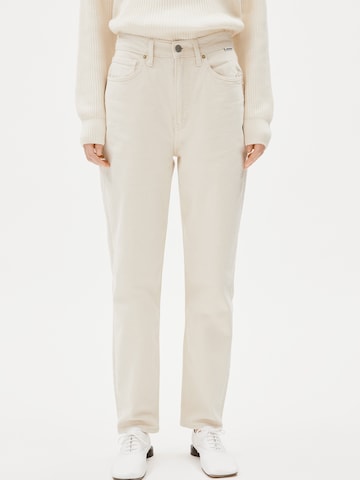 ARMEDANGELSTapered Traperice 'Mairaa' - bijela boja: prednji dio