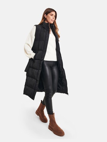 Gilet 'Margot' Threadbare en noir