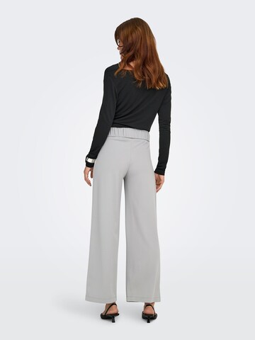 JDY Wide Leg Hose 'JDYGEGGO' in Grau