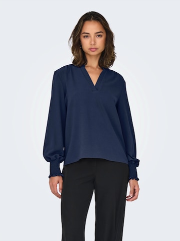 ONLY Bluse 'ONLMette' i blå: forside