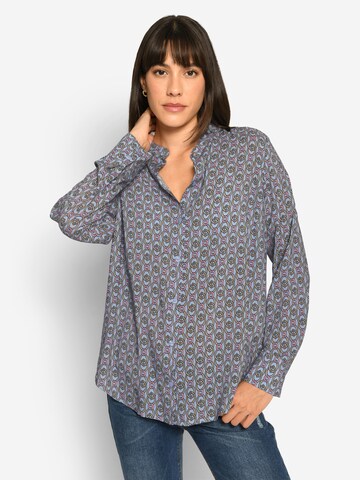 White Label by RoFa Blouse 'Landhaus' in Blue