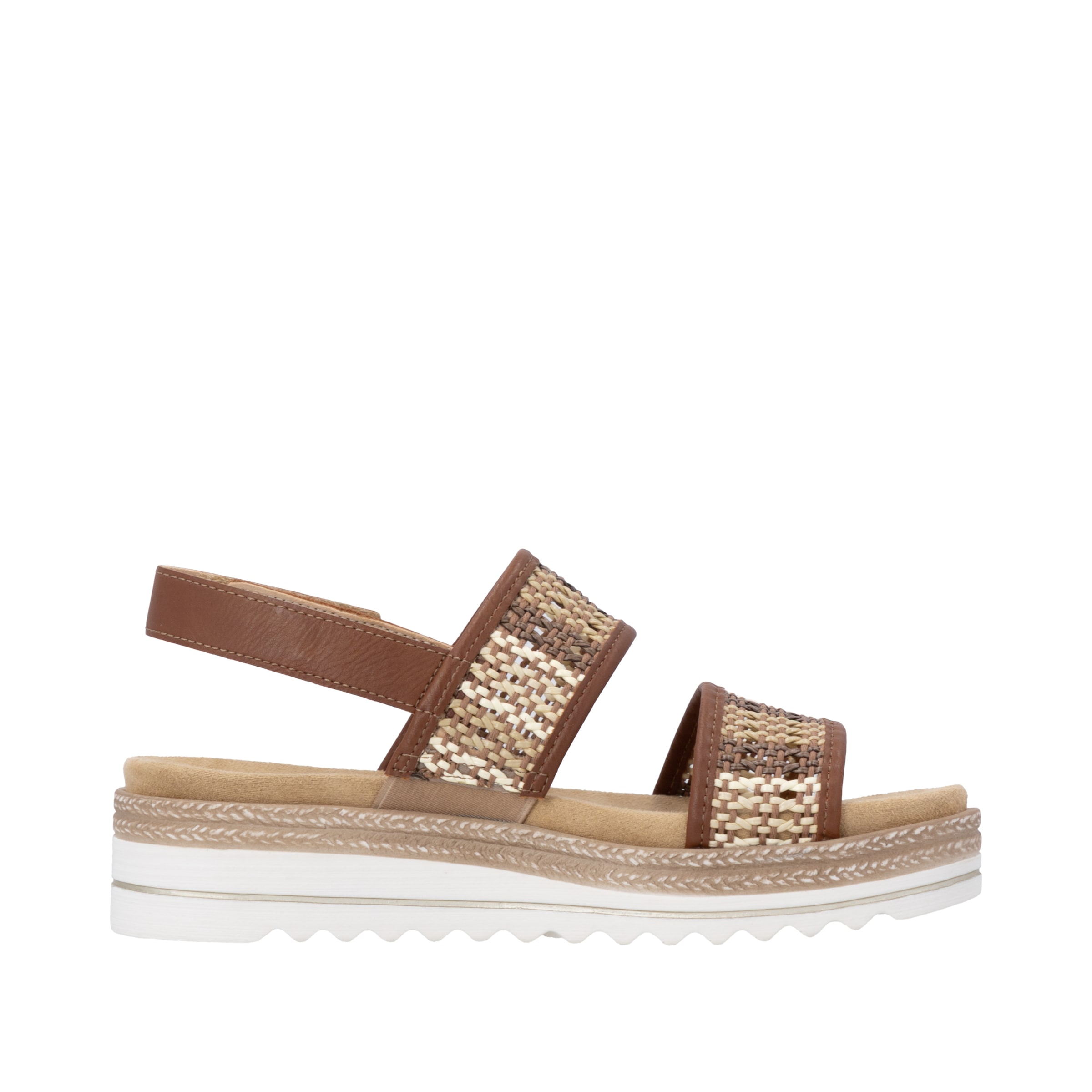 Sandales à lanières ' D0Q65 ' REMONTE en marron