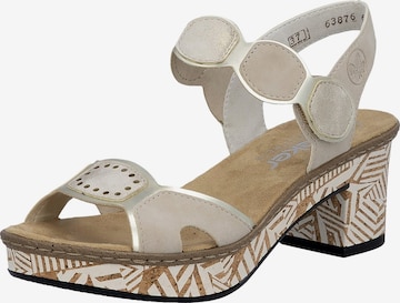 Rieker Sandal in Beige: front