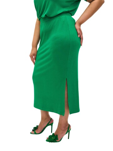 Zizzi Spódnica 'Vcarly' w kolorze zielony