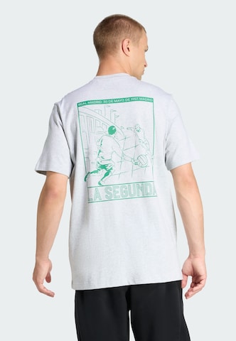 ADIDAS PERFORMANCE Funktionsshirt 'Real Madrid Heritage' in Grau: Vorderseite