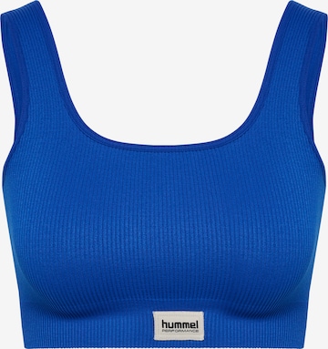 Hummel Sports Top in Blue: front