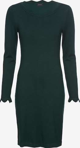 LAURA SCOTT Strickkleid in Grün: Vorderseite