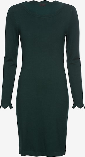 LAURA SCOTT Strickkleid in dunkelgrün, Produktansicht