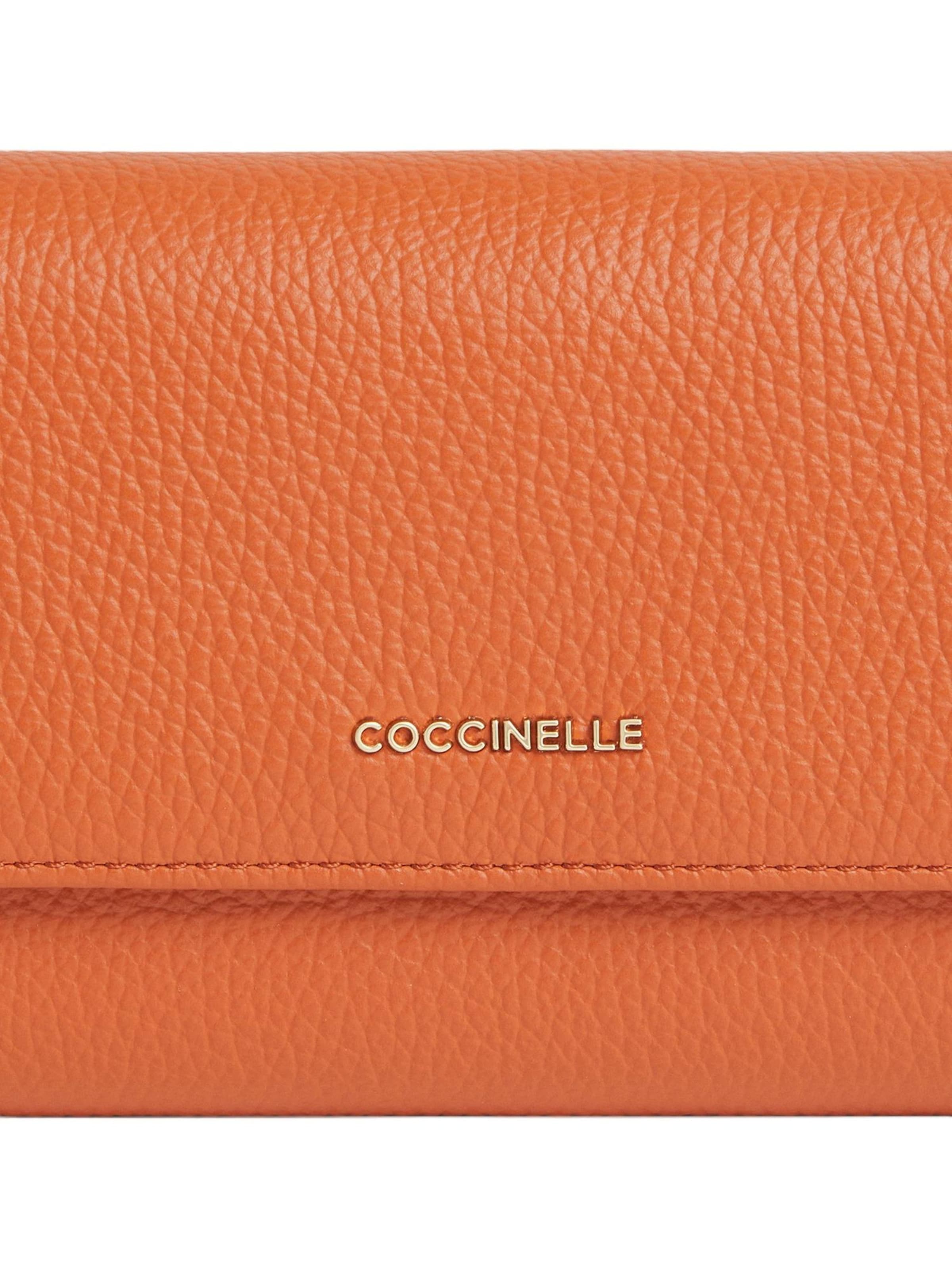 Coccinelle - Cartera 'Metallic S26 2' en naranja