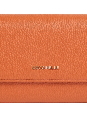 Coccinelle Wallet 'Metallic S26 2' in Orange