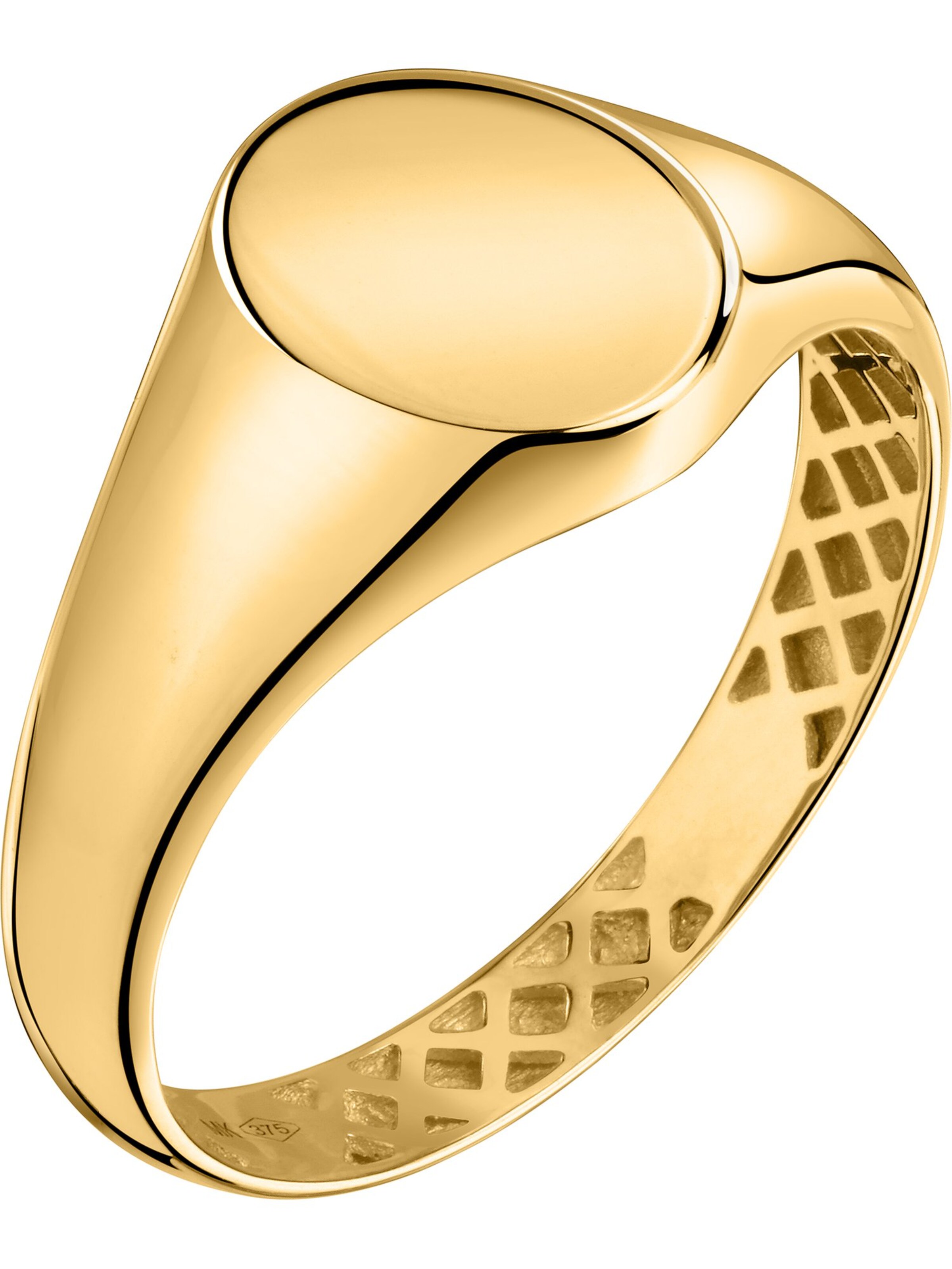 CHRIST Ring in Gold: Vorderseite