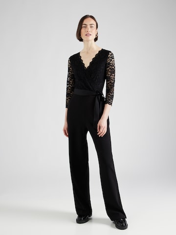 SWING Jumpsuit in Zwart: voorkant