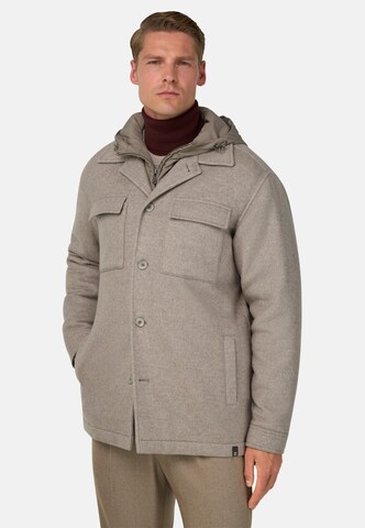 Boggi Milano Übergangsjacke in Grau: Vorderseite