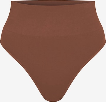 Smilodox Shapingslip in Bruin: voorkant