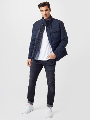 BOSS Between-Season Jacket 'Ovano' in Blue