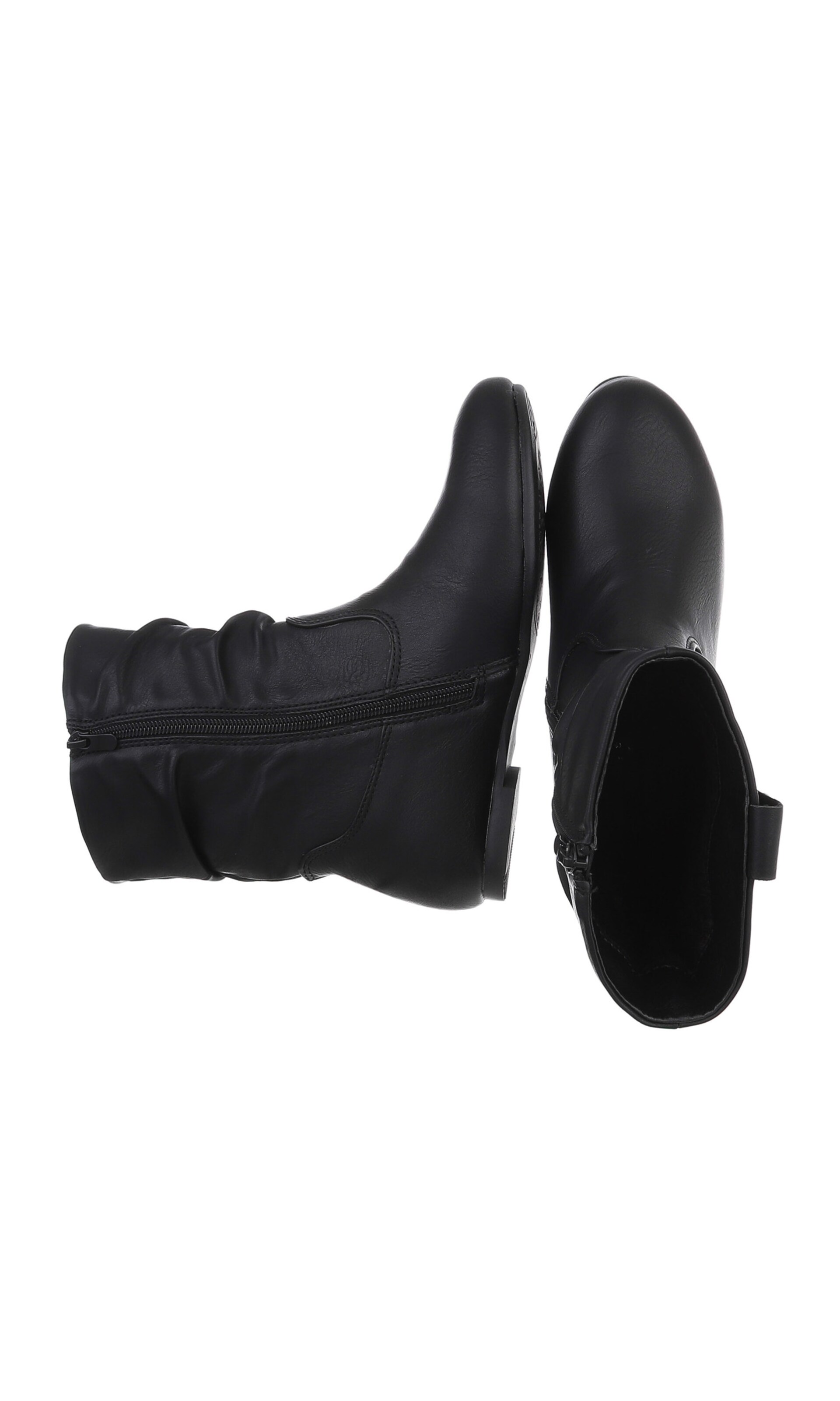 Ital-Design Stiefelette in Schwarz