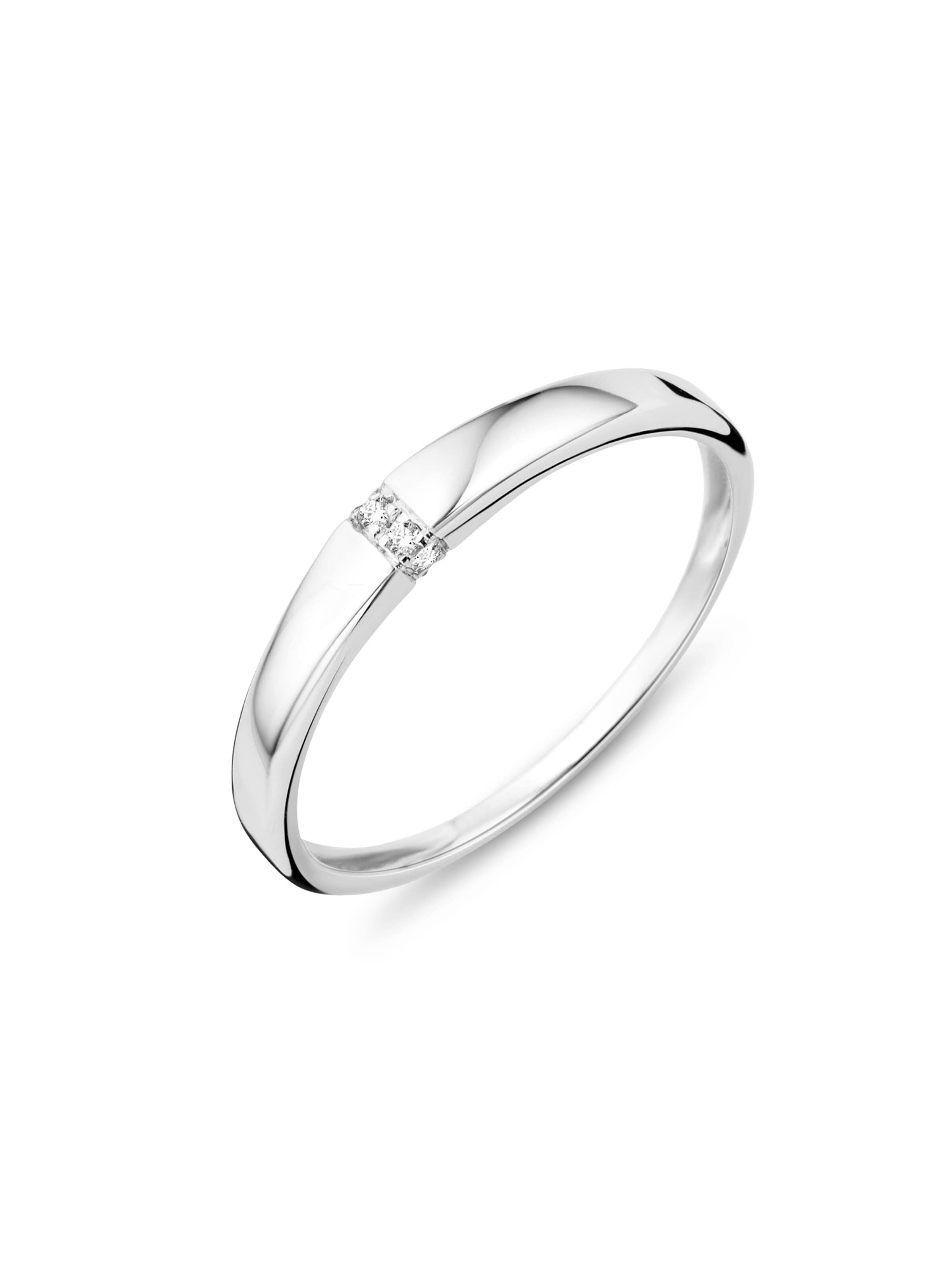 DIAMANT LETERNEL Ring i sølv: forside