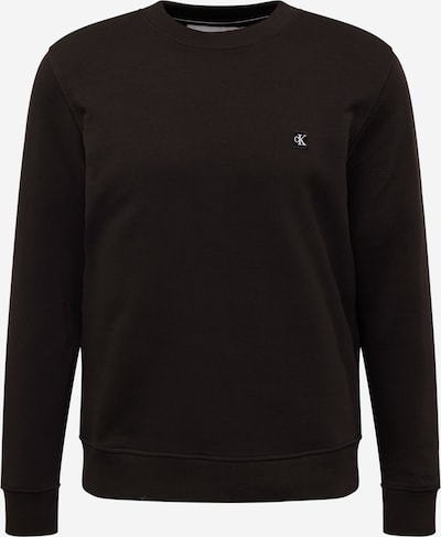 Calvin Klein Jeans Sweat-shirt en noir / blanc, Vue avec produit