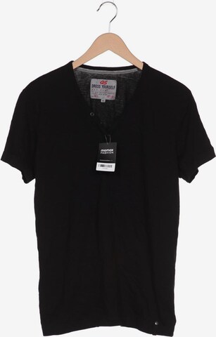 QS T-Shirt XL in Schwarz: predná strana