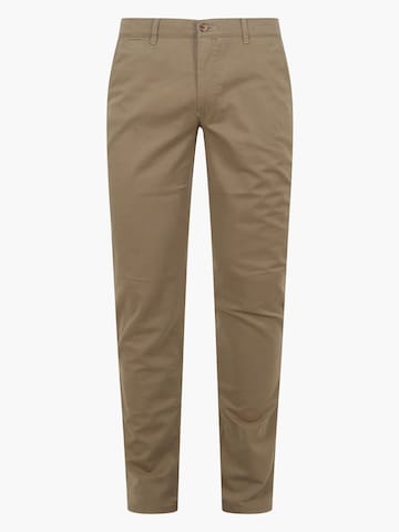 Suitable Slimfit Chino 'Plato' in Groen: voorkant