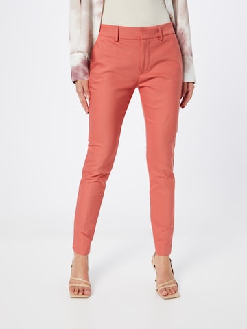 MOS MOSH Slimfit Kalhoty – pink: přední strana