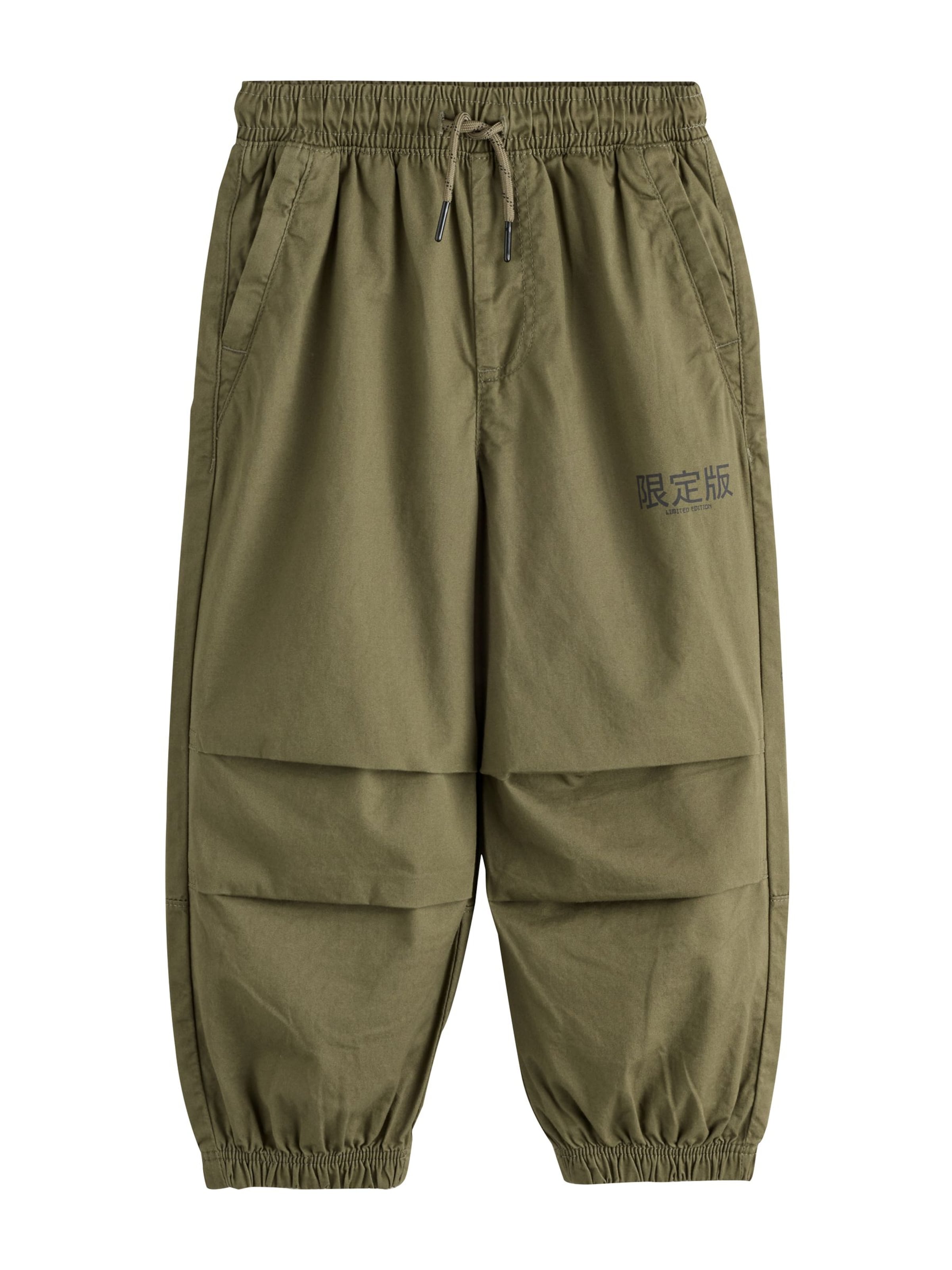 Next - Tapered Pantalón en verde: frente