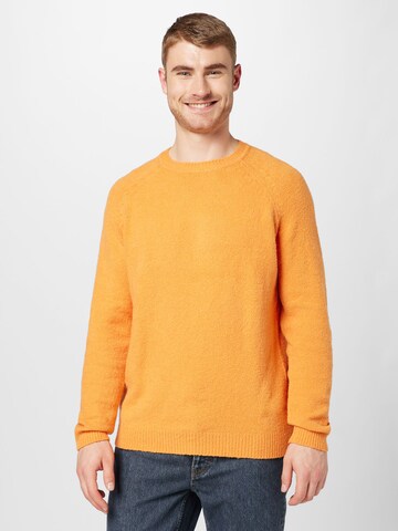 Won Hundred Sweater 'Otis' in Orange: front