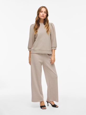Sweat-shirt 'VIREFLECT' VILA en beige