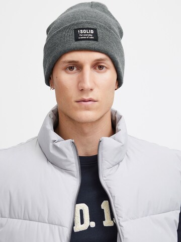 !Solid - Gorra 'Irwin' en gris: frente