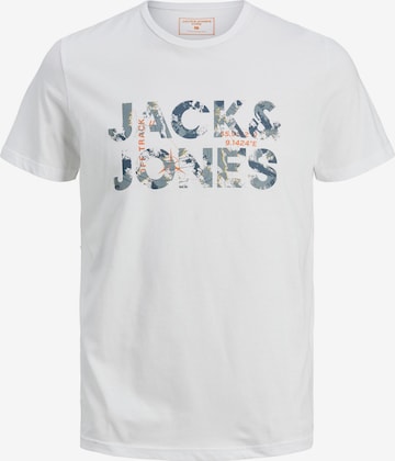 Jack & Jones Junior Tričko – bílá: přední strana