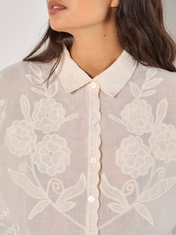 Chemisier ' ' Apricot en gris
