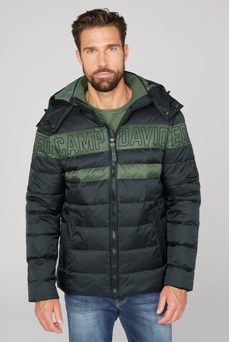 CAMP DAVID - Chaqueta de invierno en negro: frente