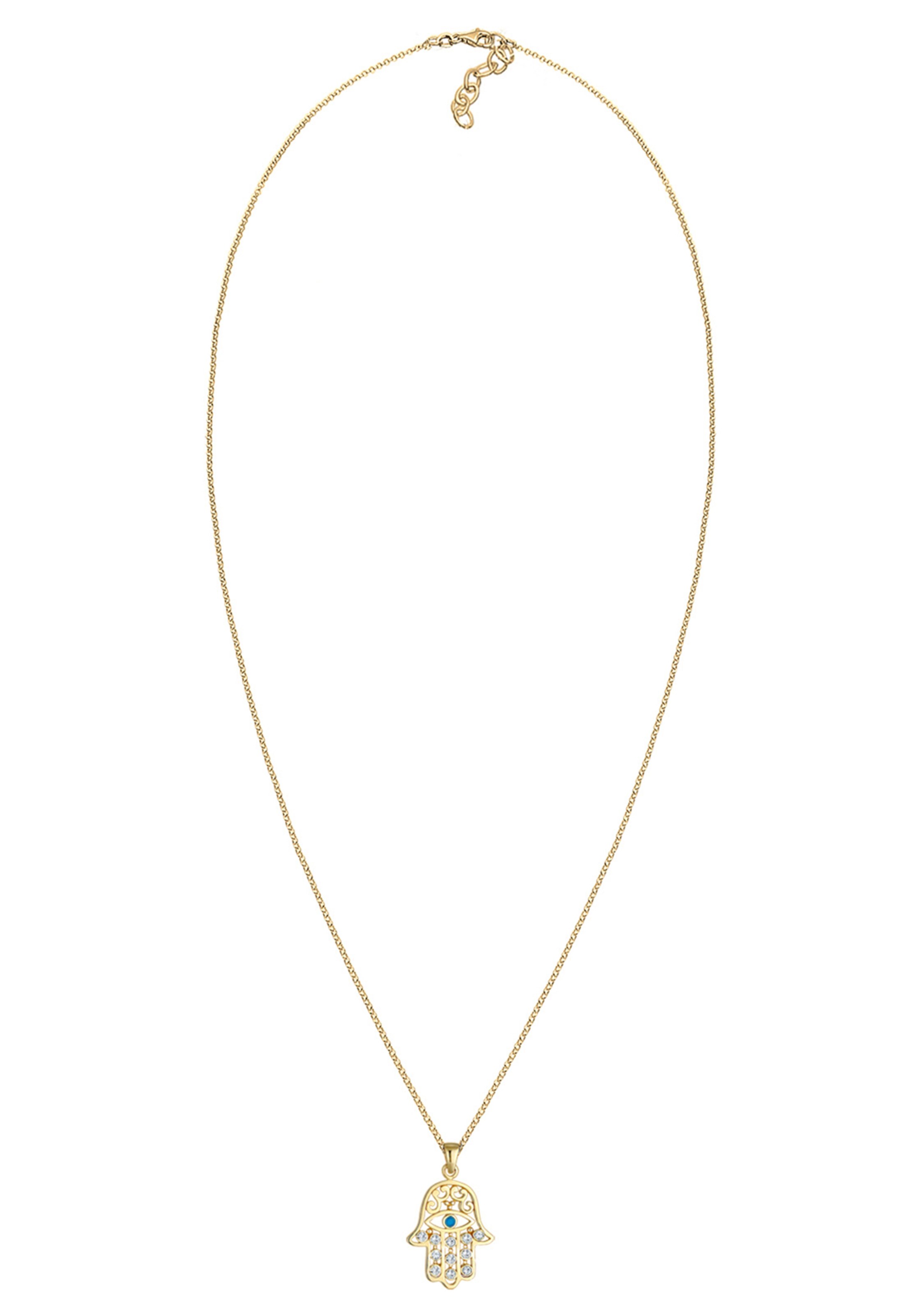 Chaîne ELLI en or : devant