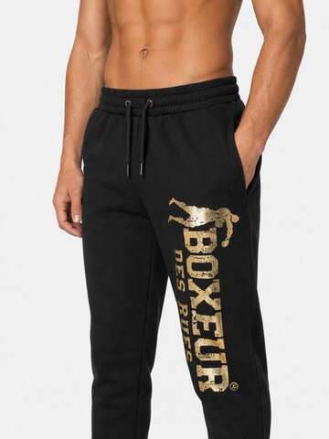 Boxeur des Rues Regular Workout Pants in Black
