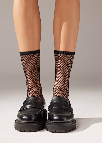 CALZEDONIA Socken in Schwarz