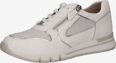 CAPRICE Sneaker in silber / weiß, Produktansicht