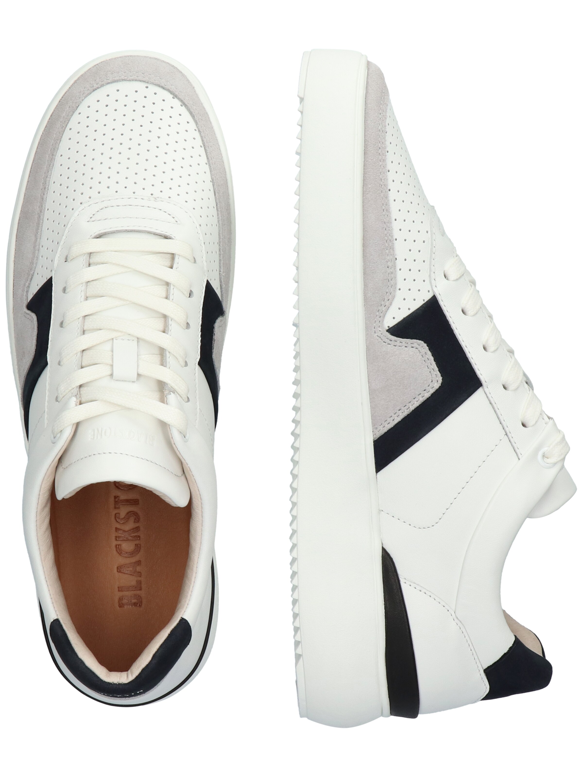 BLACKSTONE - Zapatillas deportivas bajas 'Marble Colton DG513' en blanco