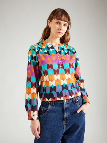 SEIDENSTICKER Blouse in Blauw: voorkant