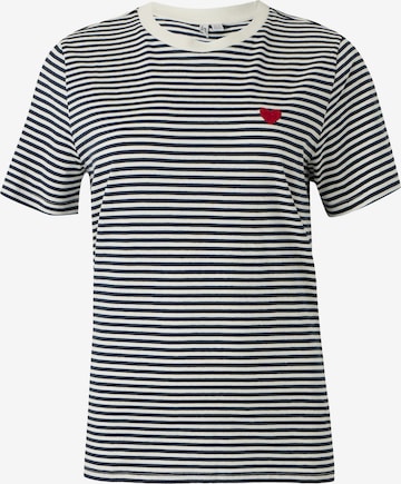 PIECES Tričko 'PCMila' - Biela: predná strana