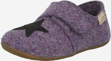 Living Kitzbühel Slipper in Purple: front