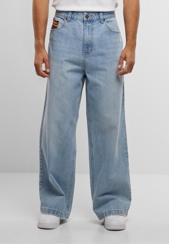 Colucci Wide leg Jeans in Blauw: voorkant