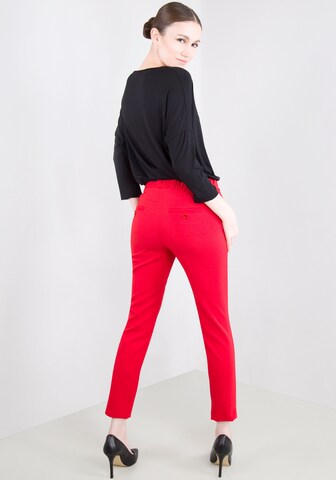 IMPERIAL Slimfit Hose in Rot