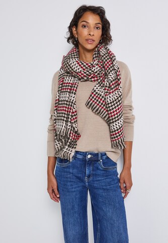 STREET ONE Schal 'Twill' in Beige