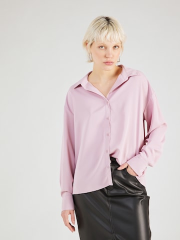 PIECES Blouse 'FRANAN' in Pink: front