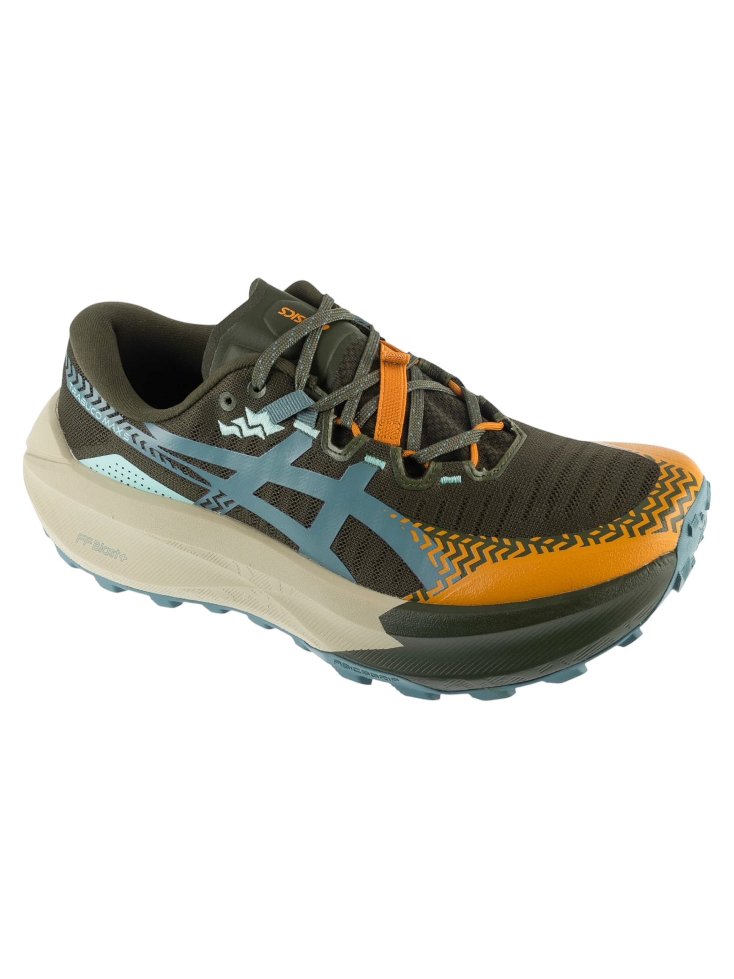 ASICS Laufschuh 'ASICS Trabuco Max 5'‌‌‌‌‌‌‌‌‌ in Grün: Vorderseite
