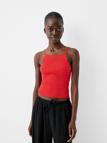 Bershka Top in Rot: Vorderseite
