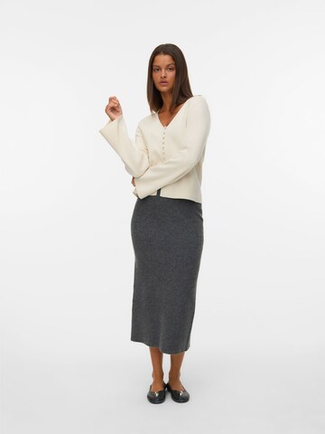 Jupe VERO MODA en gris : devant
