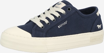 MUSTANG Sneaker in navy / weiß, Produktansicht