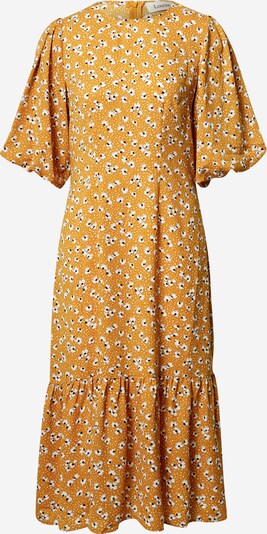 Louche Kleid 'Zeyneb Petal Dot' in senf / schwarz / weiß, Produktansicht