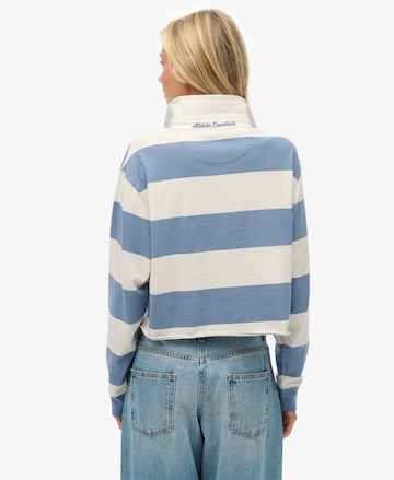 T-shirt 'Athletic Essentials' Superdry en bleu